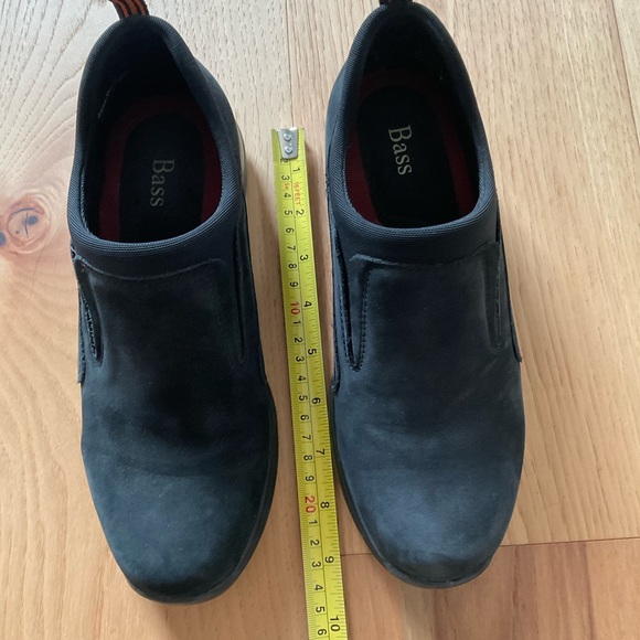 Bass Slide On Black Suede Bootie, Size 7 - Picture 8 of 8